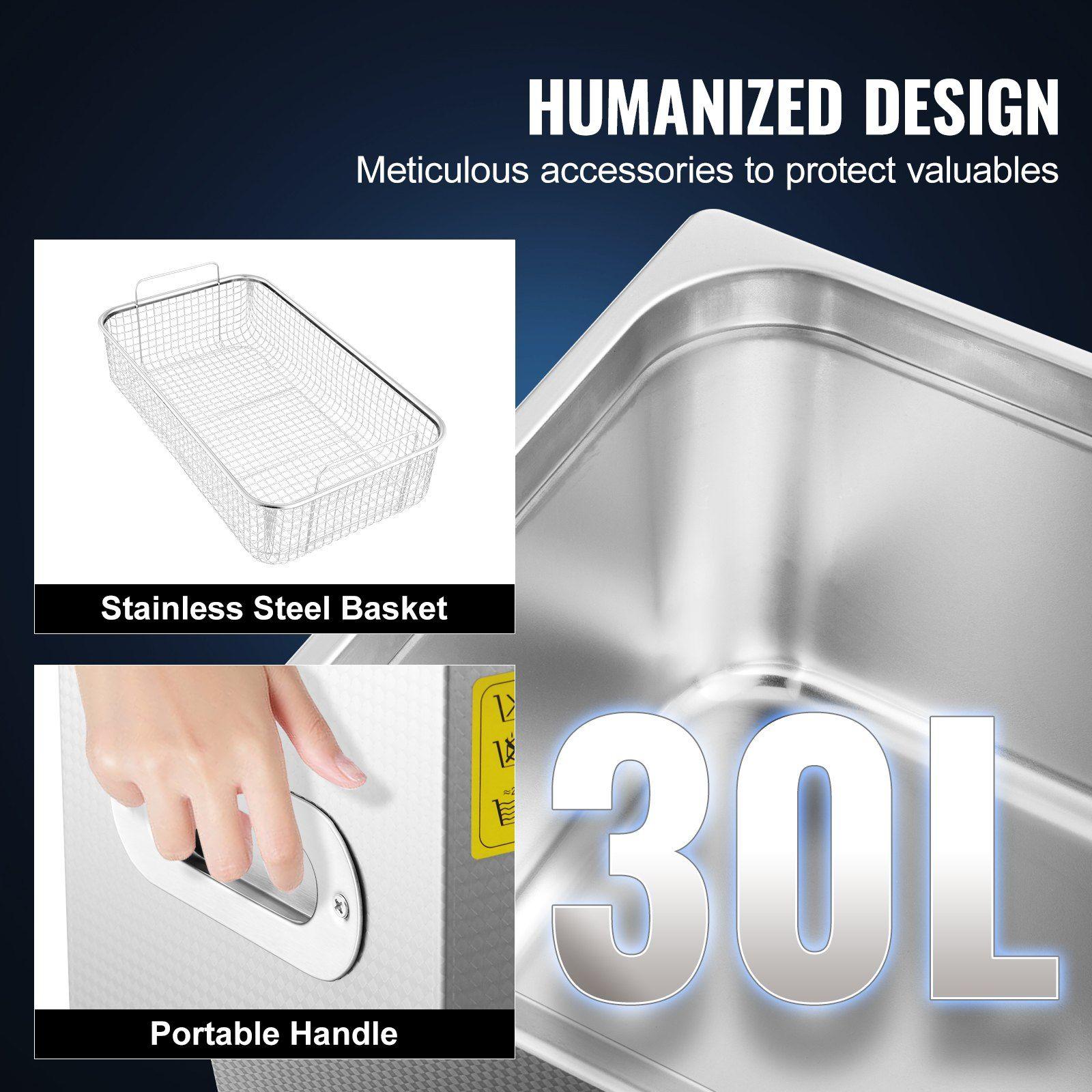 30L SUS304 Ultrasonic Cleaner  – Ultrasonic Cleaner Lab recenzja i cena